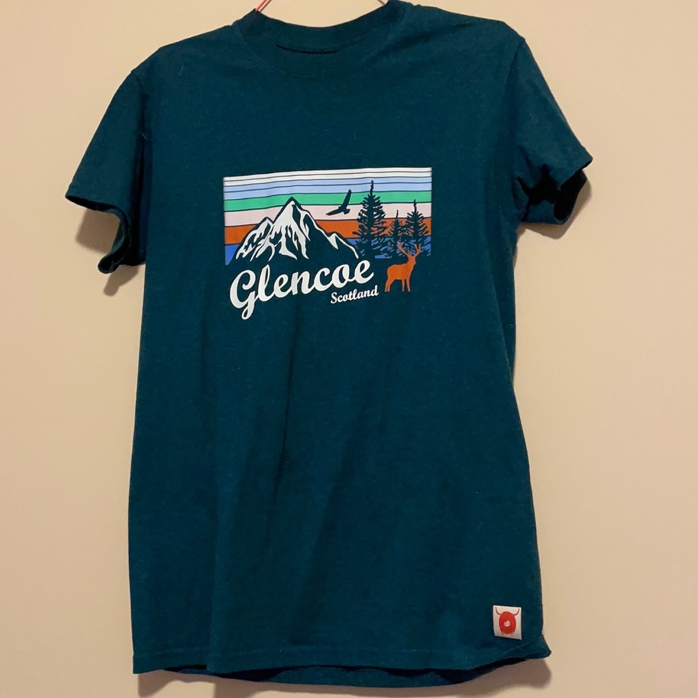 Glencoe, Scotland graphic tee